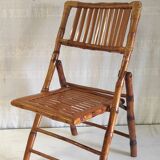 Folding bamboo chair for children