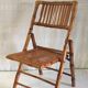 Folding bamboo chair for children