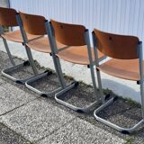 Set of 4 school chairs
