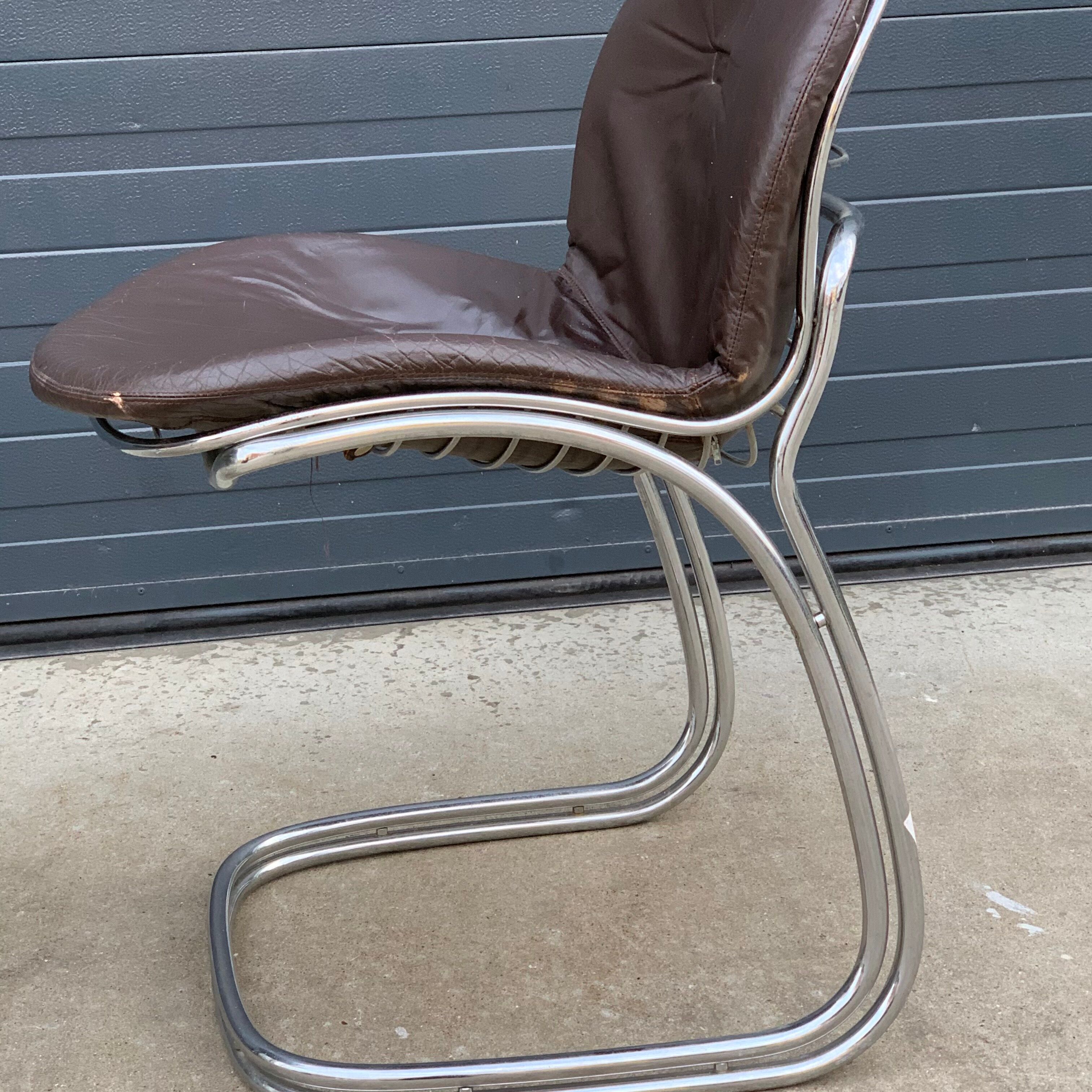Pair of chairs Gastone Rinaldi 1970