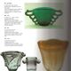 Vase Daum Pierre d'Asven
