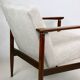 Vintage Light Grey Easy Chair, 1970s
