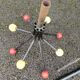 Portemanteau tripode dans le goût de Roger Feraud