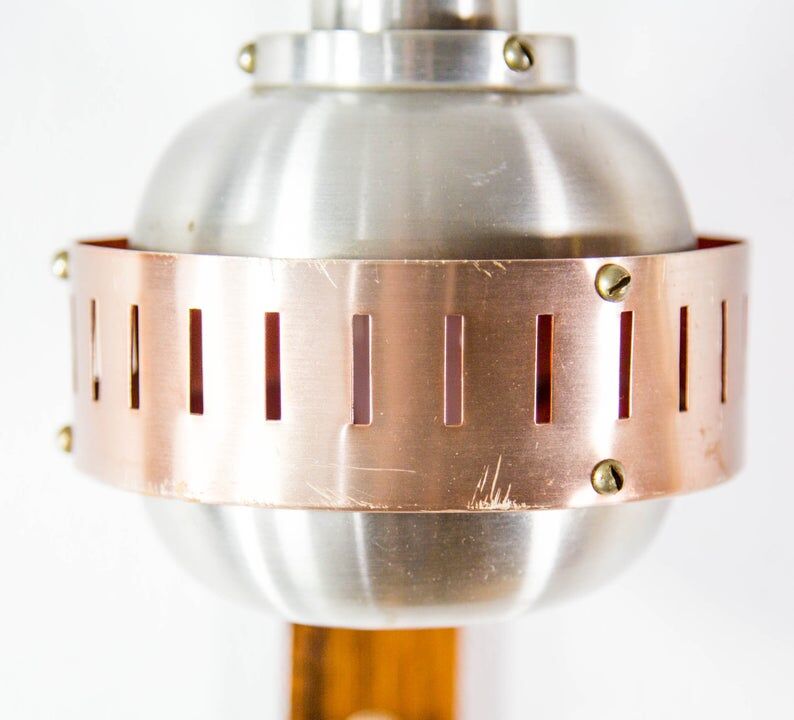 Fog &Mørup wall lamp in 60s aluminum