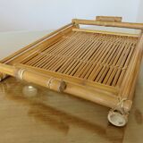 Bamboo tray 60s 70s