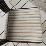 Set of 4 vintage stackable chairs 1980