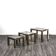 Tris tavoli Bassi Da Caffè ottone Hollywood Regency 1970 Design Modern
