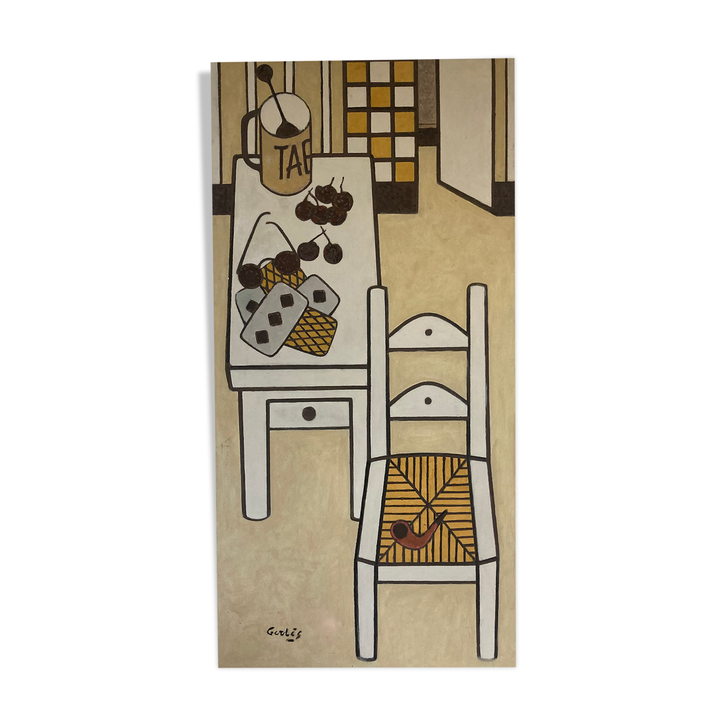 Nature morte à la chaise