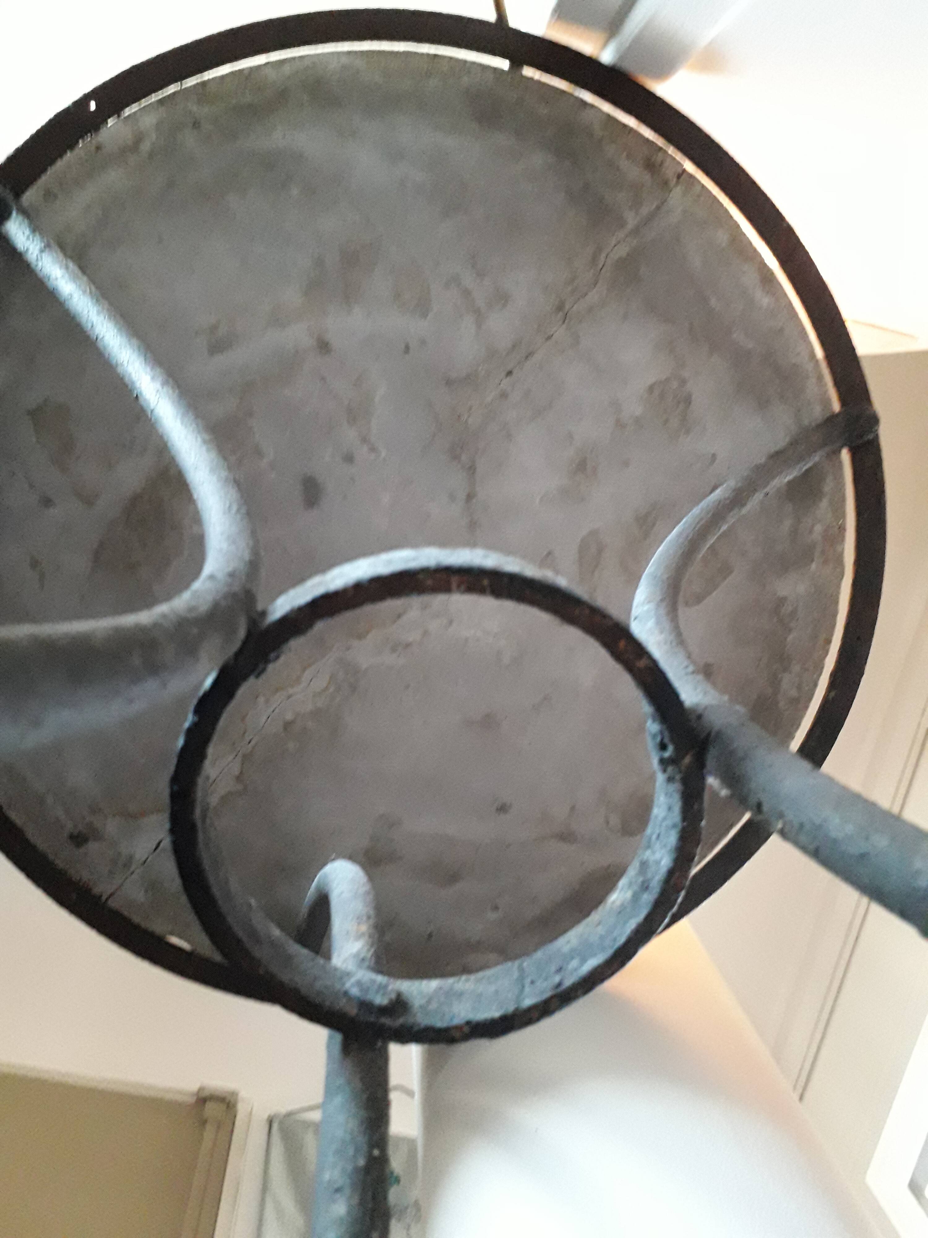 Vintage wrought iron table