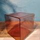 Bouts de canapé plexiglass de Michel Dumas 1970
