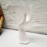 White soliflore hand