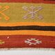 3x9 Striped Kilim Runner, Wool Runner Rug, 74x263Cm