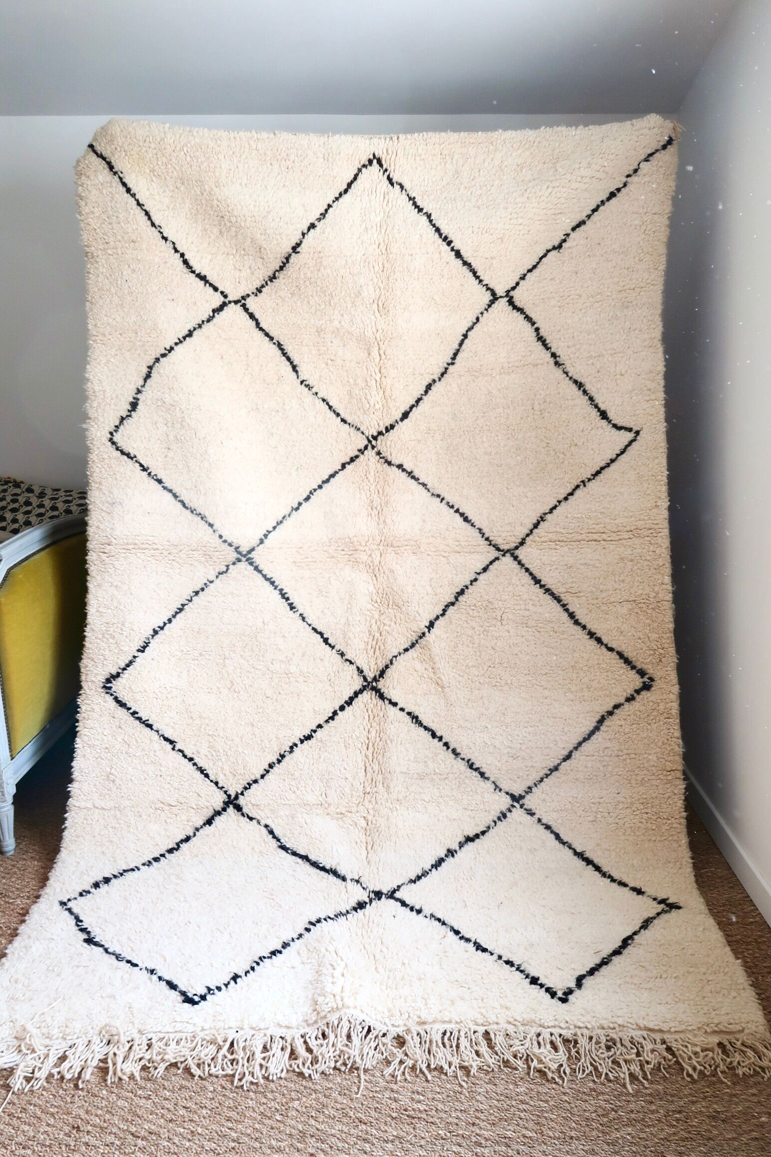 Berber carpet beni ouarain 260 x 160 cm