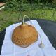 Suspension in rattan and vintage wicker