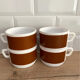 4 tasses Arcopal Cafés Negresco