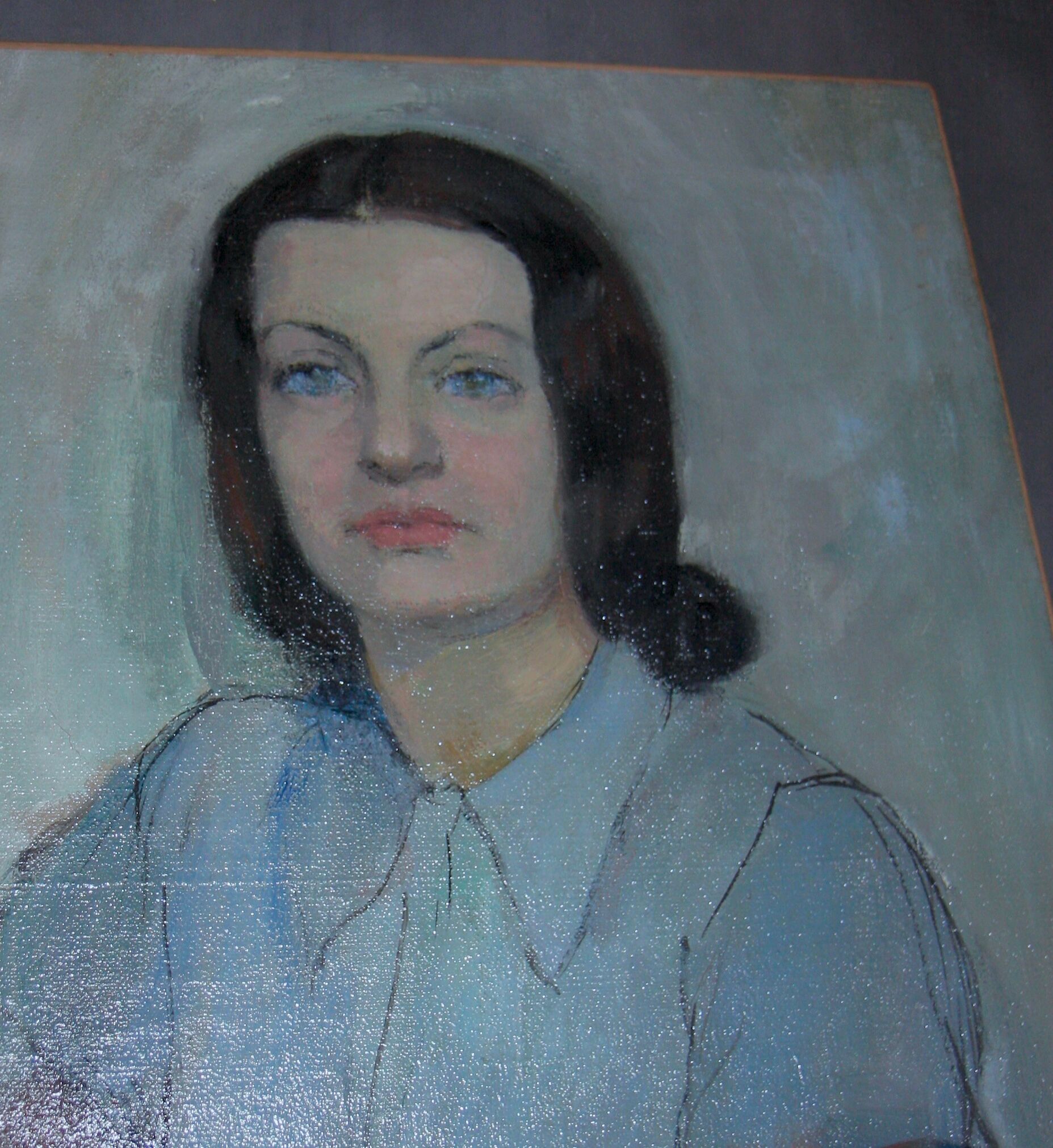 Portrait of a woman from the 60s