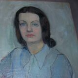 Portrait of a woman from the 60s