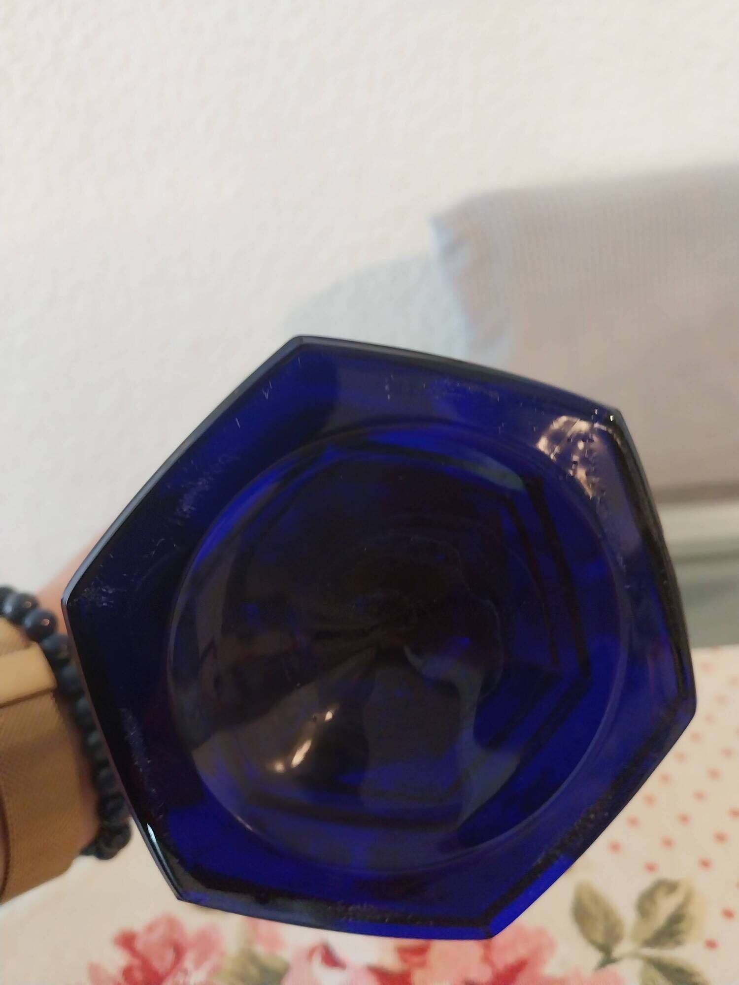 Vase en cristal de Paris style Médicis