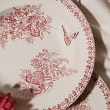 Lot de 6 assiettes creuses Onnaing Terre de Fer Modèle Moisson