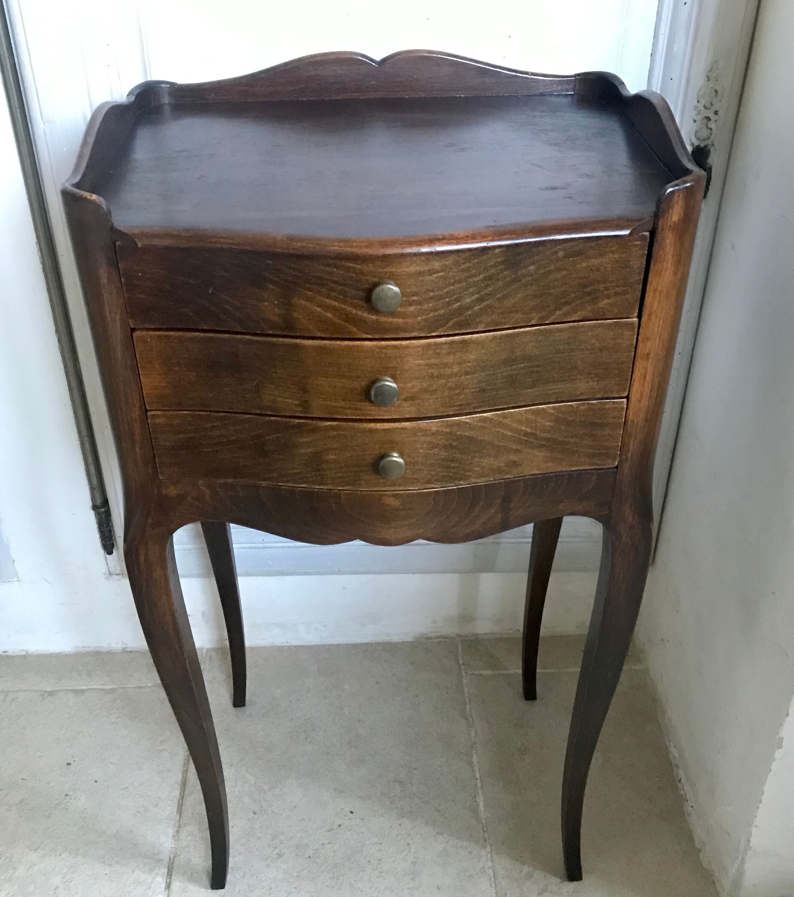Pair of Louis XV-style bedside tables