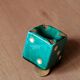 Vintage dice ashtray