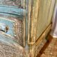 Commode bleu patinée