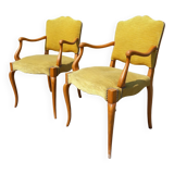 Pair of armchairs