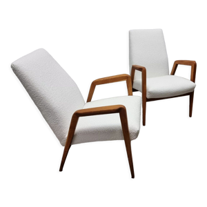 Paire de fauteuils par