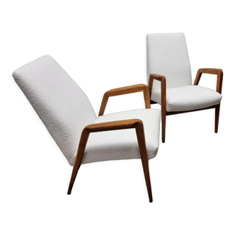 Pair of armchairs by Jan Vanek