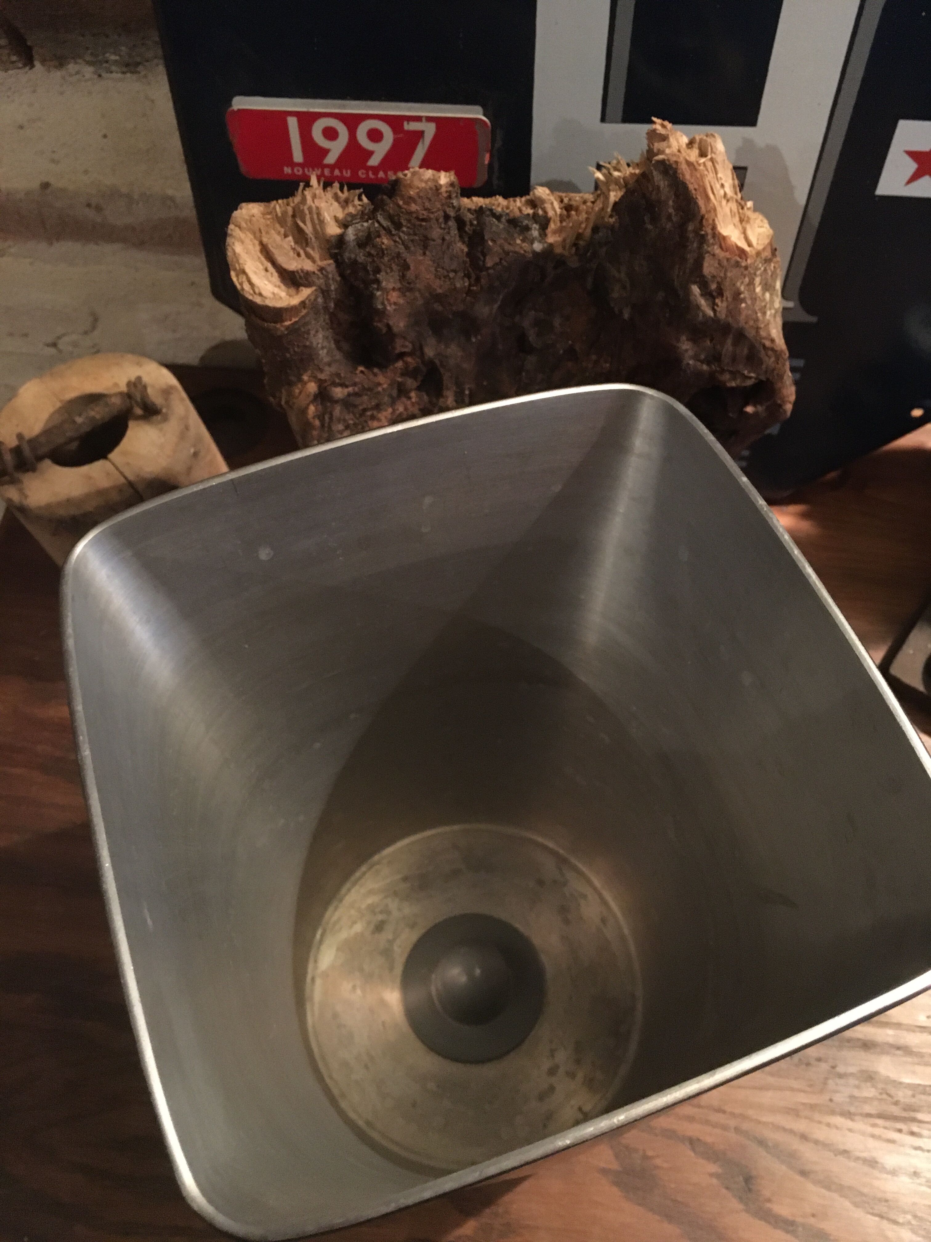 Aluminum champagne bucket "Billecart-Salmon"