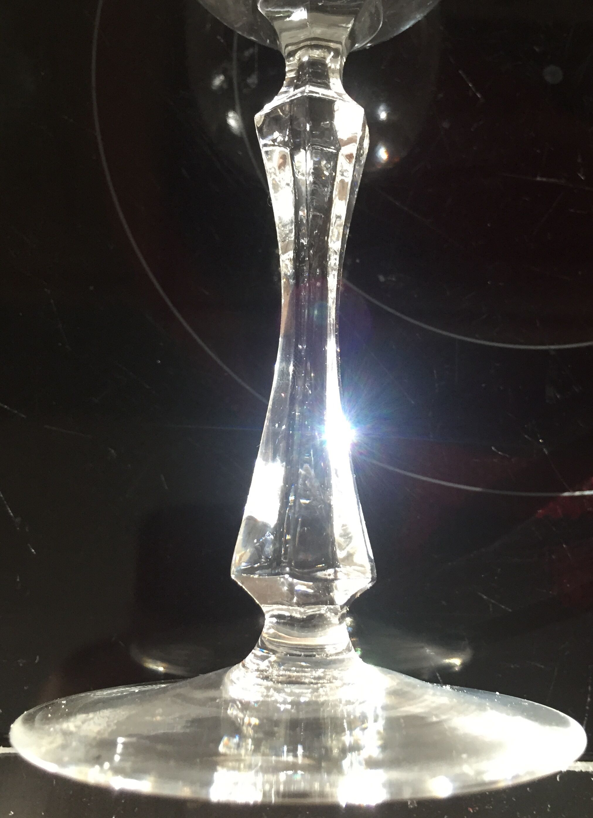 Six-champagne champagne flute set from Lorraine