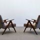 1960 Mid Century Easy Chair Model B 310 Var in Gray