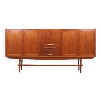 Teak highboard, Danish design, 1960s, Denmark