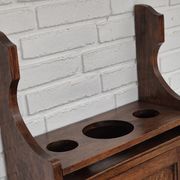 Armoire murale, bon état d'origine, bois de chêne, années 50, design scandinave