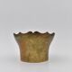 Brass pot plant cover