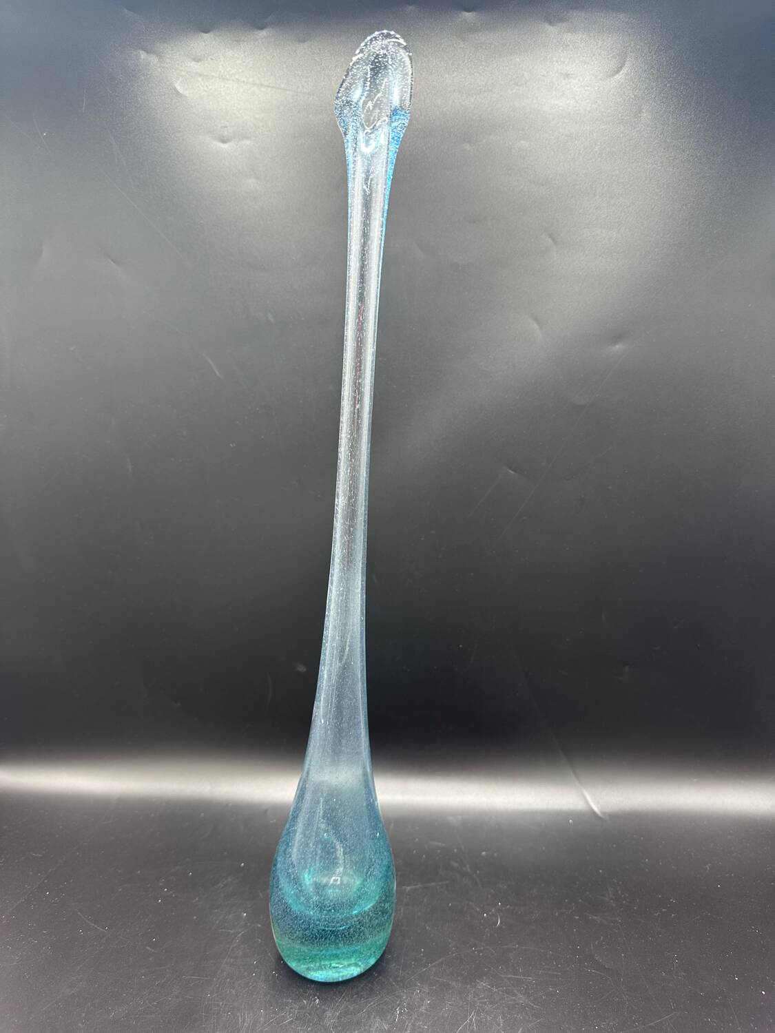 Blown glass vase