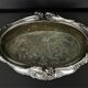 Large table planter in silvered bronze, Louis XV style.