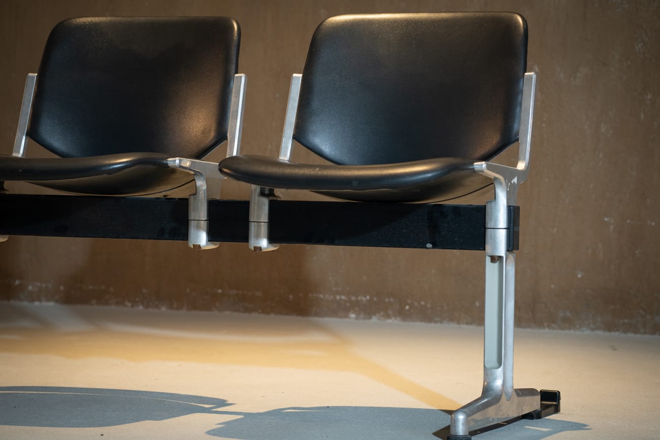 Vintage Axis 3000 bench by Giancarlo Piretti for Anonima Castelli, 1960s