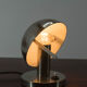 Table or bedside nickel-plated lamp, 1920s