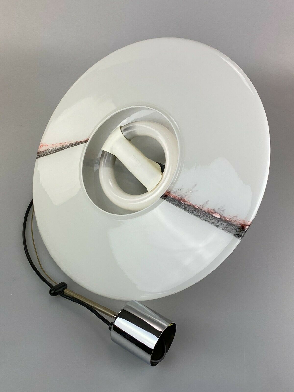 60s 70s Peill & Putzler hanging lamp ceiling lamp glass space design lamp