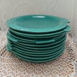 12 vintage zoomorphic dinner plates