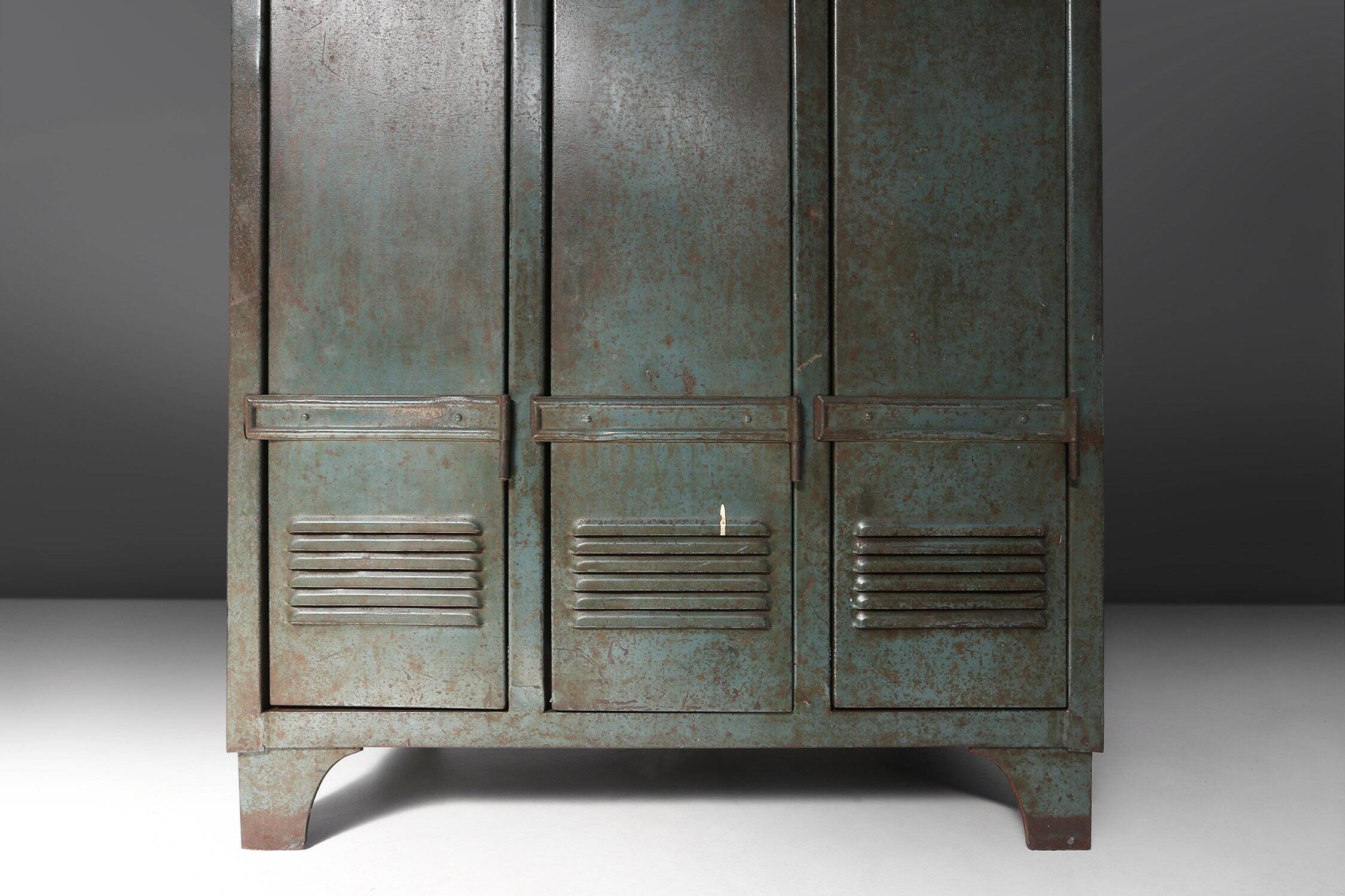 Antique Industrial Storage Locker, France ca. 1910