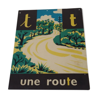 La route, image de lecture
