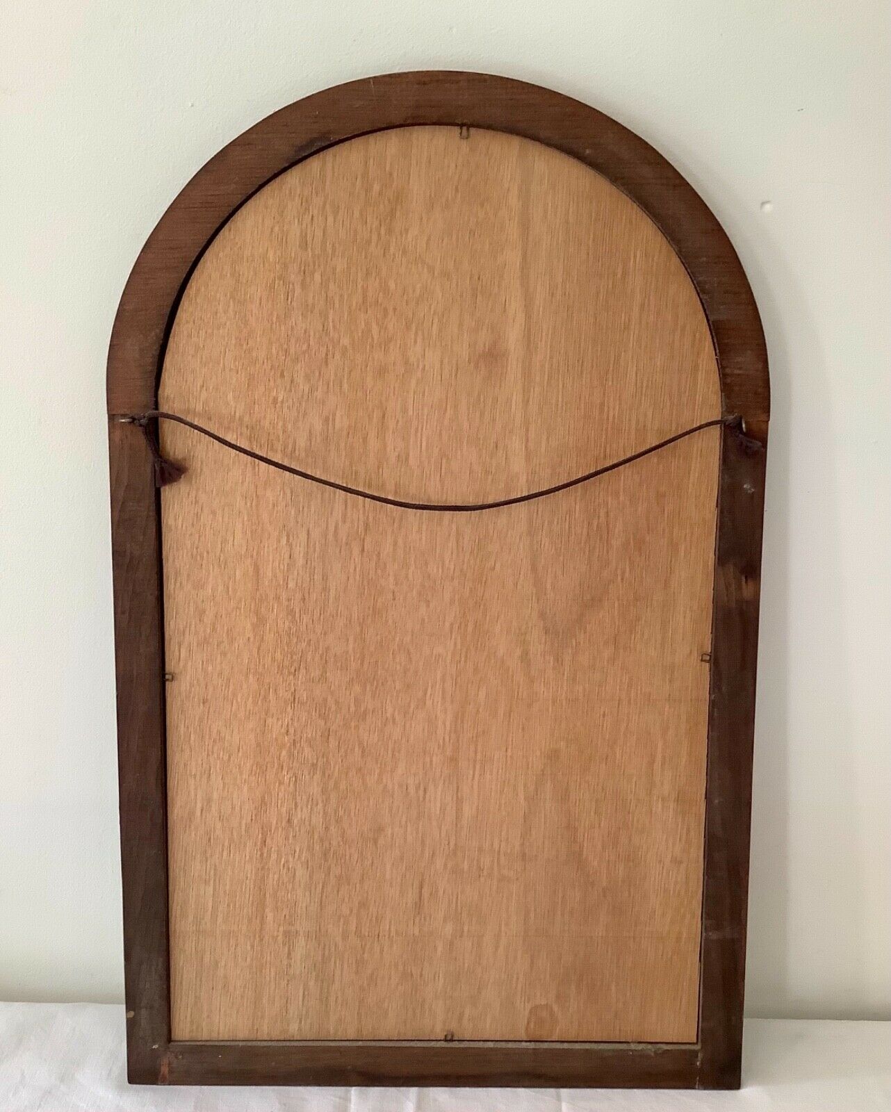 Miroir décors style vitraux 55x35cm