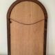 Miroir décors style vitraux 55x35cm