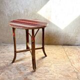 Table d’appoint en rotin