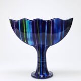 Large Postmodern Ceramic Vase by Jesper Packness, Memphis Style, Denmark