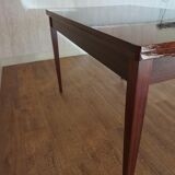 Rosewood extendable dining table, extended 189cm