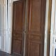 3 paires de portes de séparation du XIXème s.