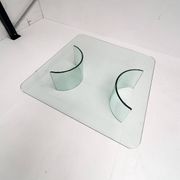 Modern Italian glass coffee table, 1970s